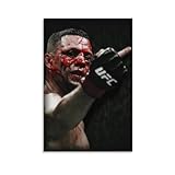 Nate Diaz Boxing Poster (7) Picture Print Canvas Poster Wall Paint Art Posters Decor Modern Home Artworks 12x18inch(30x45cm)