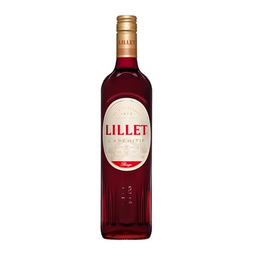 Lillet Rouge – Französischer Weinaperitif mit Noten frischer Orange, Waldbeeren und Vanille – 1 x 0,75 l