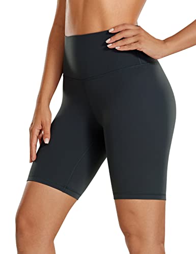 CRZ YOGA Butterluxe Damen Radlerhose Kurze Sporthose High Waist Yoga Sommer...