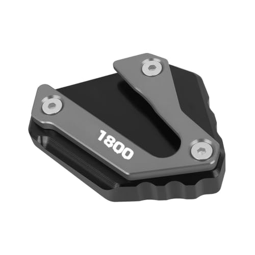 Support béquille latérale Goldwing 1800 extension alu Titanium