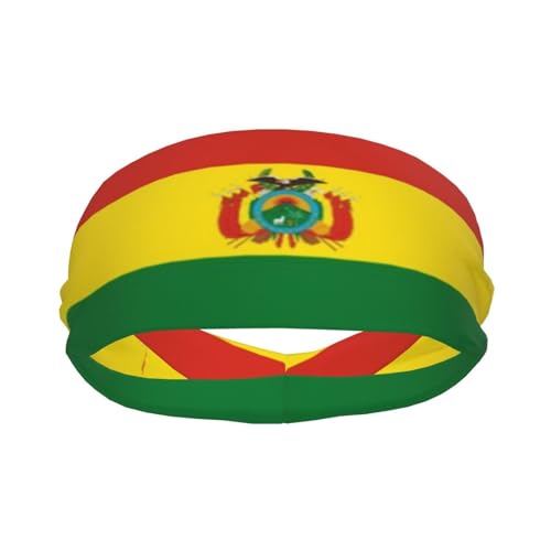 Image of Cute Flag Headbands Women Men Flag Sweatband Sports Headband for Running, Cycling, Yoga Gym, Working Out