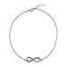 Produktbild SOFIA MILANI Damen Armband Unendlich Infinity Silber Rose Vergoldet 30232