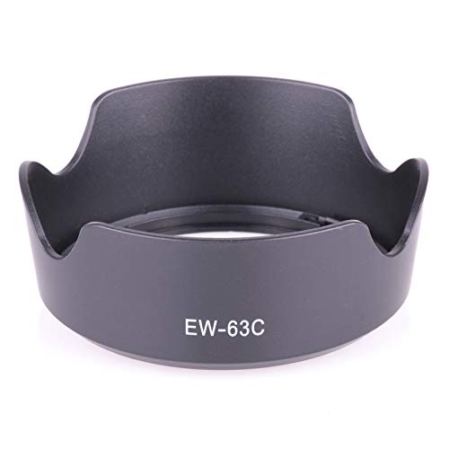 EF-S 18-55mm F3.5-5.6 ISSTMおよびEF-S18-55mm F4-5.6 ISSTMレンズと互換性のあるリバーシブルレンズフードCanonEW-63C EOS Kiss X10i 90D KissX10カメラ用