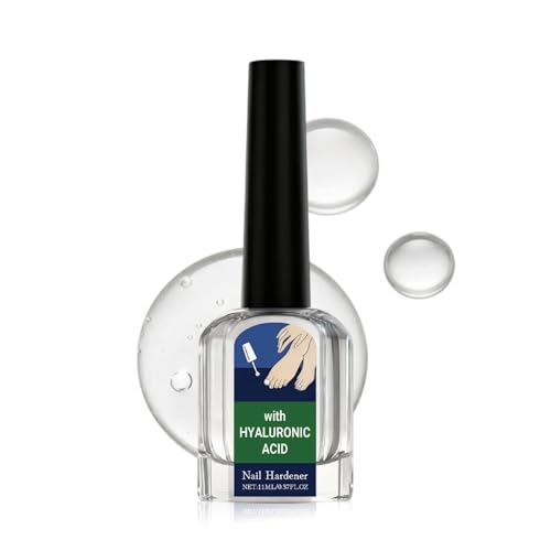 Duqulle Fortalecedor de Uñas - Líquido Endurecedor Reparador 11 ML,Reparación Calmante Para Daños - Para Mujeres Hombres y Mayores Uñas Dañadas Quebradizas y Deslustradas Preparación