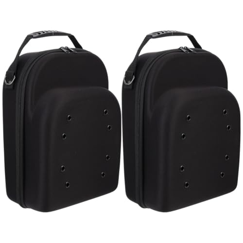 Boîte de rangement pour casquettes baseball noir x2 STOBAZA en EVA