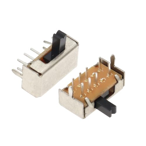 Interruptor SK23D07 8 pines PCB mini 2P3T DP3T posiciones mango 4mm 3