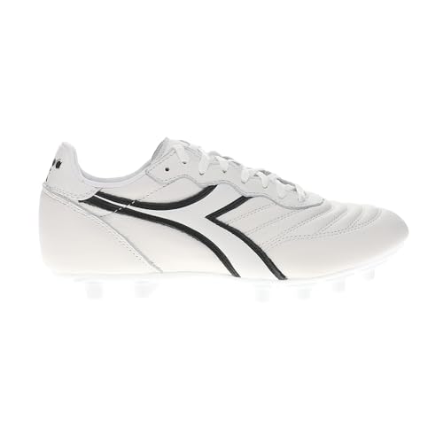 Diadora Mens Brasil Lt Plus Mdpu Soccer Cleats - Black, White - Size 11 M
