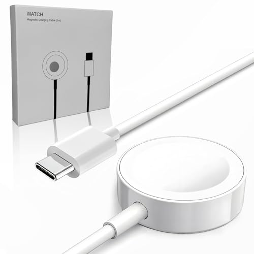 ROYALIFE Charger for Apple Watch Wireless Magnetic Charger for iWatch Portable Charging Station 1 M Watch Cable Type C Compatible with Series 11/10/9/8/7/6/5/4/3/2/ Ultra 3/2 SE3/2
