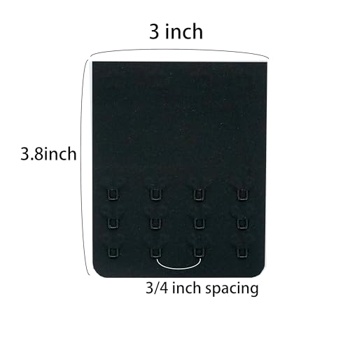 Image of SAMGU Women's Bra Extenders 2 Hook /3 Hook /4 Hook /5 Hook /6 Hook Soft Stretchy