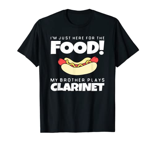 Marching School Band Clarinete Divertido Hermano Hermana Camiseta