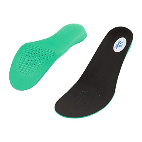 NEW Full Length Children's Orthotic Insoles, arch supports, Flat Feet, Arch Pain (ALL KIDS SIZES) (Kids UK 1 EU 33) by Body And Base