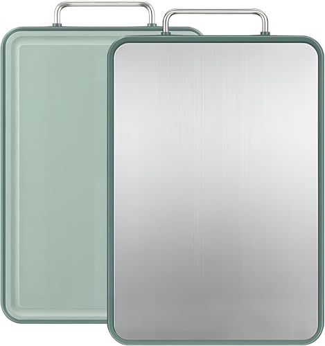 Tabla de Cortar de Acero Inoxidable Rectangular miniatura 1
