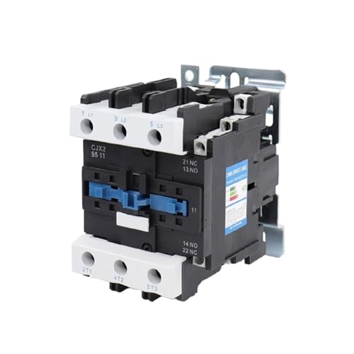 Contacteur de commande moteur CJX2-9511 avec contacts 1NO 1NC et puissance 45kW