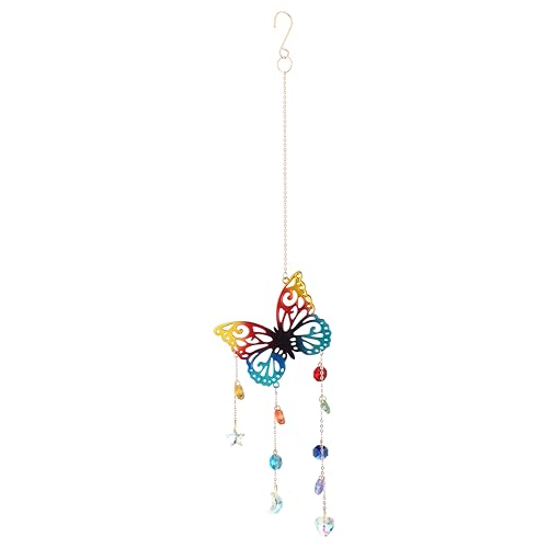 KalosZen Butterfly Crystal Suncatcher, Butterfly Suncatcher Decor