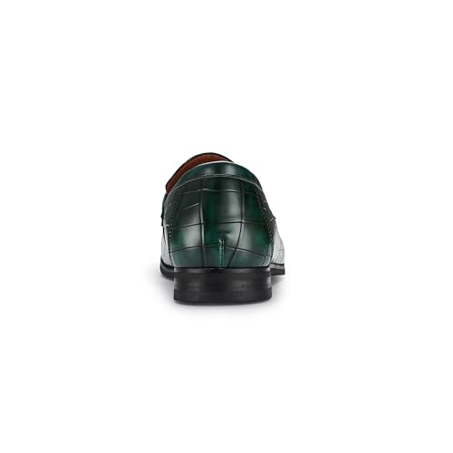 Image of Ferro Aldo Men's Premium Moc Toe Loafers | Casual & Dress Styles with Tassels & Horsebit Buckles