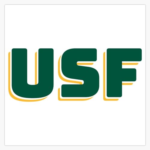 MAGNET USF University of San Francisco Magnetic Bumper Sticker 5