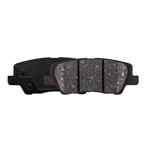 Image of Detroit Axle - Rear Brake Pads for 2013-2019 Cadillac ATS 2014-2019 CTS | Ceramic Brake Pads w /Hardware 2015 2016 2017 2018 Replacement