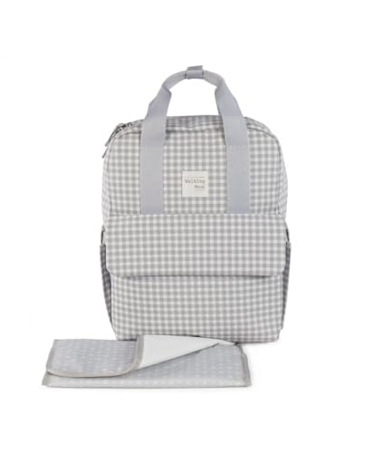 Mochila I Love Vichy gris PASITO A PASITO