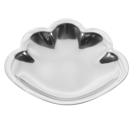 VILLFUL Plateau à Bijoux Forme De Porte-bagues Acier Inoxydable Coupelle à Bijoux Pour Salle De Bain Et Décoration Intérieure