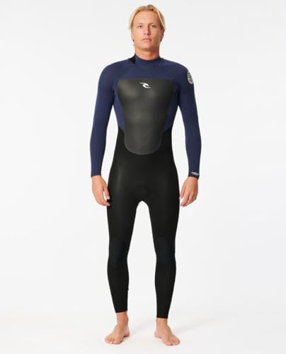 Rip Curl Mens Omega 4/3mm GBS Back Zip Wetsuit 15HMFS - Slate Mens Size - XXL