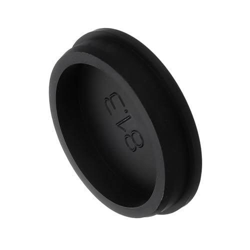 Image of uxcell 1 Pcs Black Plug Holes, Waterproof Rubber Button Plug for 81mm / 3.19 inch Hole