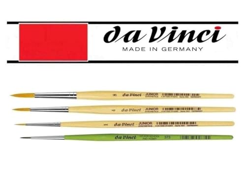 GH303 Junior Synthetics Malerpinsel, rund Serie 303, Größe, 1, 4, 8 + 1 PCS Serie 373