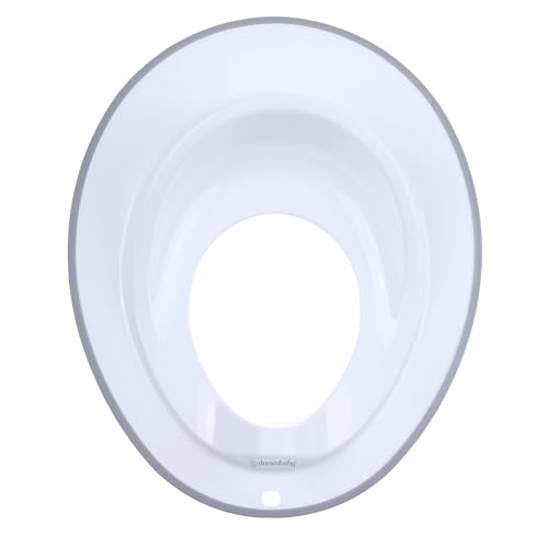 Dreambaby Anti-Slip Contoured Potty Training Toilet Seat Comfortable Topper with Supportive Back Lightweight & Portable