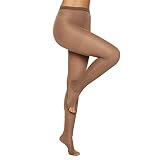 Meia Calça Média Compressão Sem Ponteira, Kendall, Feminino, Mel, XG