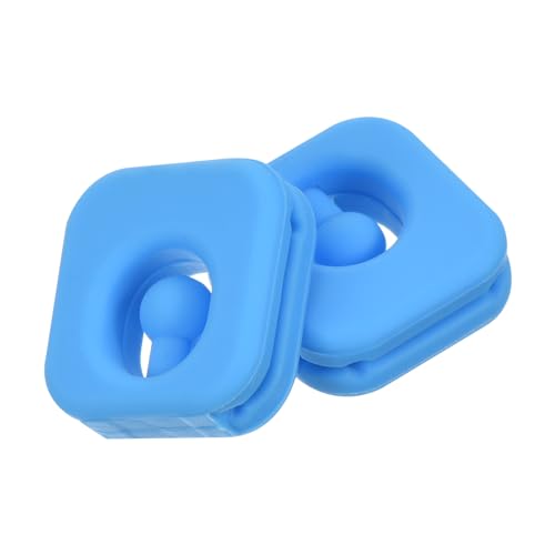 M METERXITY 4 Pack Tennis Vibration Dampener, Square Shock Absorber, Silicone Racket String Damping - Image 4
