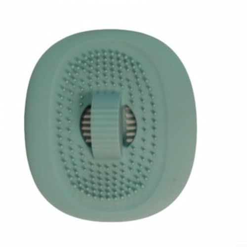 GLFLOW Tapón de drenaje de silicona para fregadero de 35 mm, cubierta de filtro de pelo antideslizante con diseño de válvula abatible, trampa de desechos de malla densa para lavabos de baño, drenaje