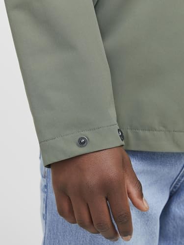 JACK & JONES Light Jacket Hood Jjadam JNR Veste légère à Capuche, Agave Green, Numeric_140 Hommes