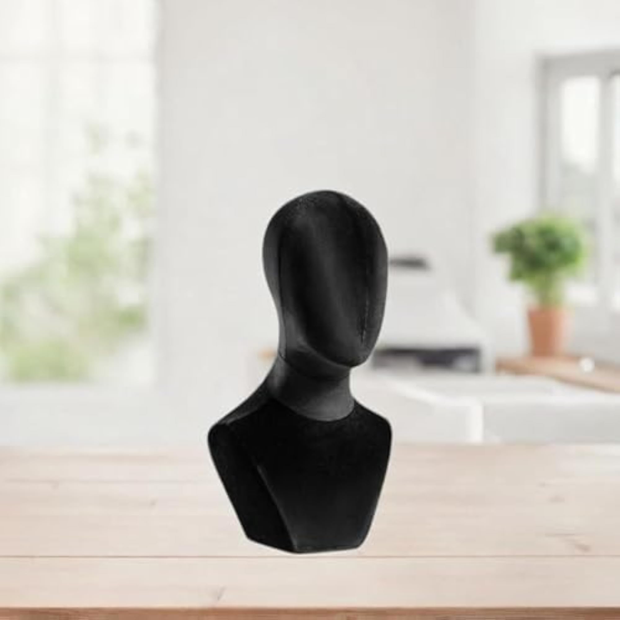 Bust Mannequin Head for Necklaces and Accessories Display
