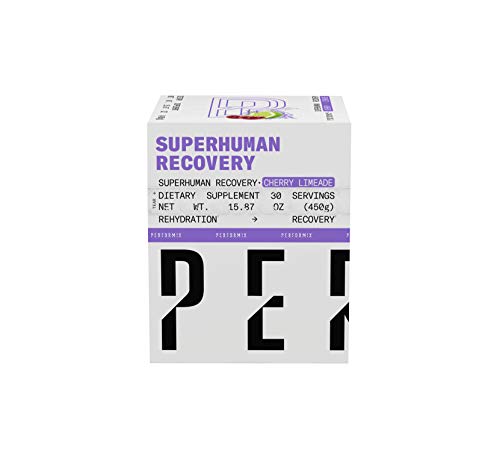 Performix Superhuman Recovery - 30 Servings - Rehydration and Recovery - Helps Strength Gains, Lean Muscle Growth and Recovery - Plant-Based Ingredients, EAAS, BCAAS, Creatine - Cherry Limeade