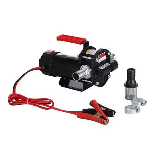Bomba de Combustible, Bomba autocebante de alta potencia de 850W 40-80L/min, bombeo de urea diésel gasolina biometanol dispensador de combustible a prueba de explosiones 12V 24V(DC12)