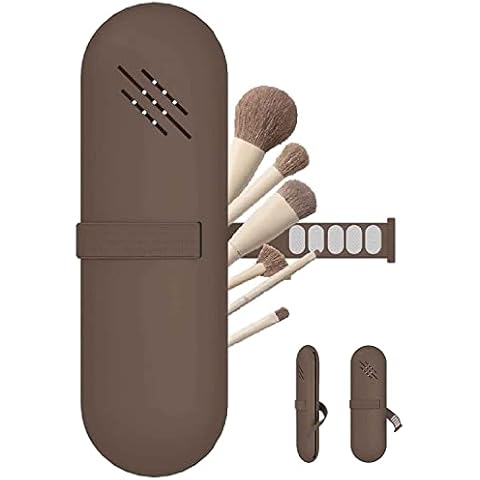 WOBENKE Portable Silicone Makeup Brush Holder Cover