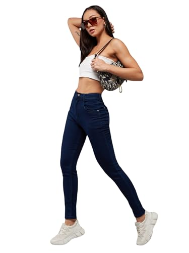 Image of Dolce Crudo Distressed High Rise Skinny Jeans for Women