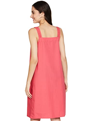 Image of Amazon Brand - Eden & Ivy Women's Cotton Knee Length Sleeveless Nighty