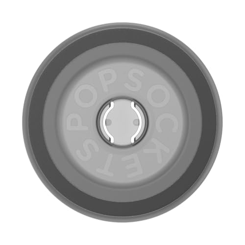 PopSockets Round Magnetic Base Only Compatible with PopSockets Tops Black - Transluscent Black