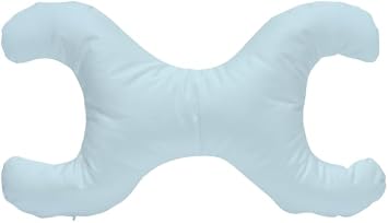 Save My Face!" La Petite Pillow Sky Blue, 500 Thread Count 100% Cotton