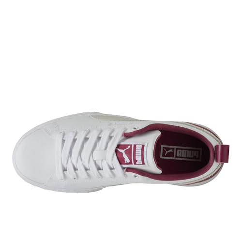 PUMA Puma Womens Mayze Sneakers Puma White/Port 9 Medium