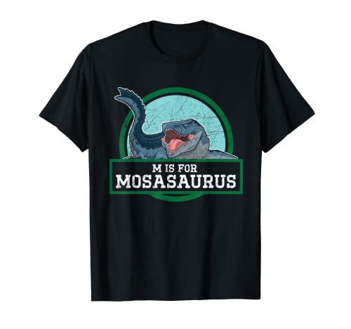 M è per Mosasaurus Paleontologo Dinosauro Maglietta