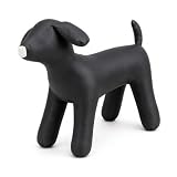 Mannequin de Chien en Cuir PU, Support Présentoir Vêtements pour Animaux, Cintre Chien Mig...