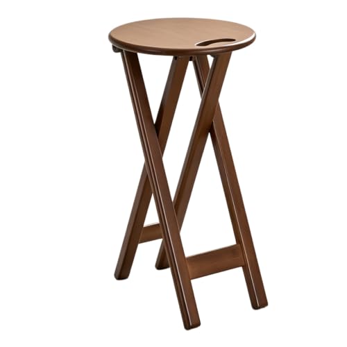 Tabouret cuisine en bois pliable : la solution gain de place stable 2PCS