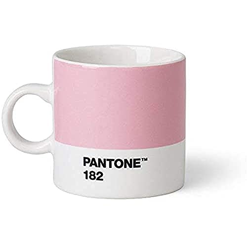 Copenhagen Design PANTONE Espresso Cup, small coffee cup, fine china (ceramic), 120 ml, Light Pink