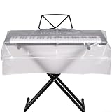 Photo Gallery cover trasparente per tastiera per pianoforti digitali, protegge da polvere e detriti, 61/88 tasti (88 tasti) Photo Gallery cover trasparente per tastiera per pianoforti digitali, protegge da polvere e detriti, 61/88 tasti (88 tasti)