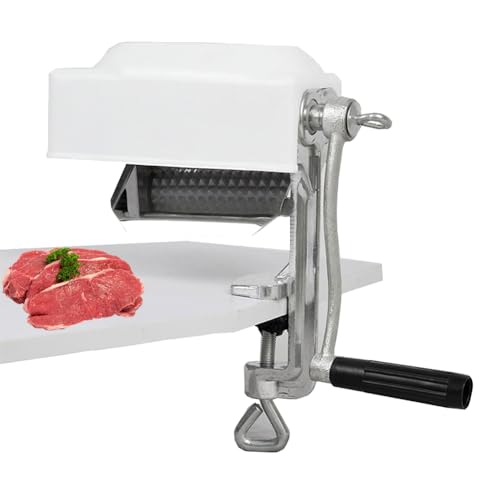 Herramienta ablandadora de carne, ablandador de manivela para una preparación perfecta de carne, ideal para chefs y cocineros caseros