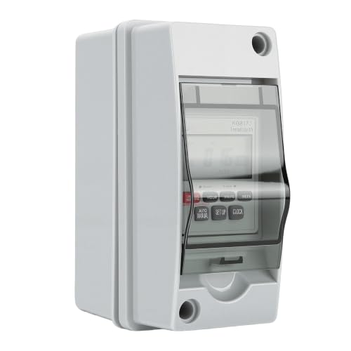 Temporizador de bomba de piscina programable con pantalla LCD para control de 30A 2