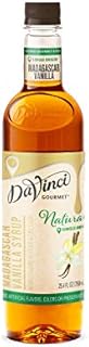 DaVinci Gourmet Naturals Madagascar Vanilla Syrup, 25.4 Fl Oz