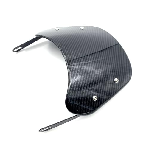 Vent pare-brise moto carbone déflecteur vent avec lentille