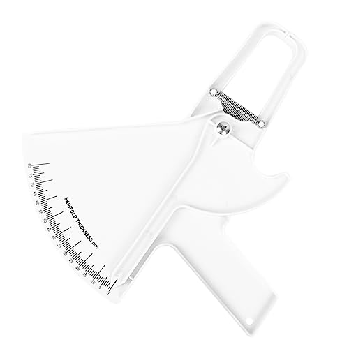 CALLARON Fat Measure Caliper Tester Fitness Tool Aid Sturdy Metal Spring for Men Women